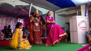 Maithili Vidyapati dance performed at maithili sammelan Rajbiraj [upl. by Nrobyalc803]