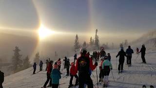 Sun Halo over Sweden [upl. by Cilurzo114]