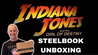 Indiana Jones The Dial Of Destiny 4k Ultra HD Steelbook Unboxing [upl. by Nnylesor472]