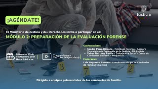 Seminario Web Módulo 2 Preparación de la evaluación forense [upl. by Gower818]