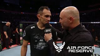 UFC 229 Tony Ferguson amp Anthony Pettis Octagon Interviews [upl. by Hertzfeld407]