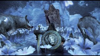 Dark Souls III  Champions Gravetender and Gravetender Greatwolf DLC GAMEPLAY [upl. by Yrakcaz]