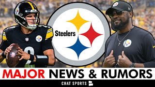 Why Mason Rudolph NEEDS To Start Next Week  Steelers ‘Ready’ To Extend Mike Tomlin  Steelers News [upl. by Suertemed]