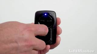 How to Program LiftMasters Universal Remote Control Model 375UT to a Garage Door Opener [upl. by Shriver]