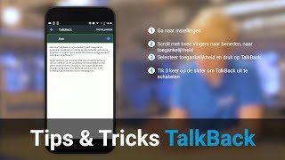 Tips amp Tricks  Android TalkBack [upl. by Deibel253]