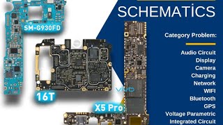 IPHONE SCHEMATIC DIAGRAM  how to read schematic diagram phonerepair [upl. by Harlan]