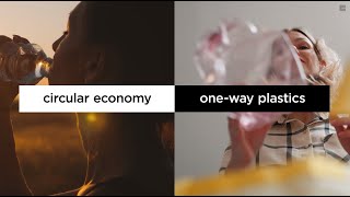 A connection between a oneway plastics value chain and a circular economy [upl. by Delfine]