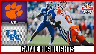 Clemson vs Kentucky Game Highlights  2023 ACC Football [upl. by Emlin387]