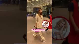 IuliaVantur spotted at the airport today as she heads to Dubai for a show vanturiulia [upl. by Reena]