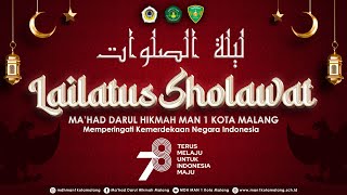 🔴LIVE Lailatus Sholawat  Mahad Darul Hikmah MAN 1 Kota Malang  Sabtu 19 September 2023 [upl. by Oinotnas]