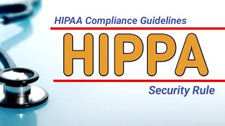 Chapter  8  Security Rule  What is Security Rule in HIPAA Law  Importance of Security Rule [upl. by Willtrude]