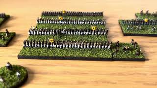 Wagram in 3mm  Part 6  Austrian Advance Guard [upl. by Adanama]