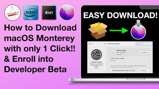 How to Download macOS Monterey Beta THE EASY WAY 5 MIN  How to Enroll into BETA of macOS Monterey [upl. by Arlena]