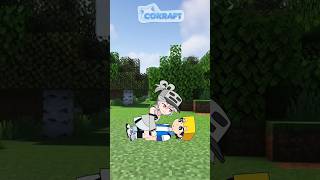 SKELETON DI COKRAFT AGAK LAEN😱😱 minecraft minecraftanimation [upl. by Nauqit]