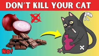 These Foods from your Kitchen Will Kill Your Cat NEVER feed them VYTAL [upl. by Aroel62]