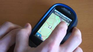 Magellan eXplorist 510 gps device [upl. by Adlesirk]