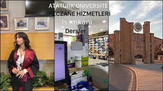 Eczane hizmetleri bölümü Erzurum Atatürk Üniversitesi bölüm zorluğu iş imkanları eczane universe [upl. by Aldus297]