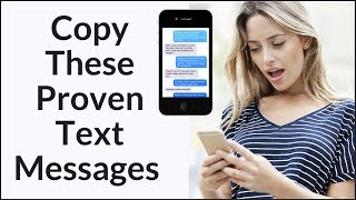 How to Get a Girl to Like You Over Text  Use these Examples [upl. by Lancey]