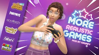 NOUVEAU MOD  PLUS DE JEUX VIDÉO DANS LES SIMS 4 [upl. by Airbma966]