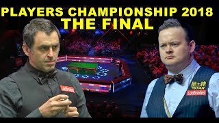 OSullivan v Murphy FINAL 2018 Players Championship Snooker [upl. by Tips]