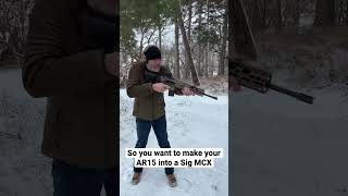 You want to make your AR15 into an affordable Sig Virtus  ARIC Law Tactical [upl. by Lig]