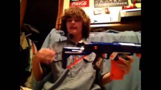 Nerf Retaliator reviewHow to assembledisassemble a common [upl. by Eilssel]