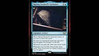 MTG Duskmourn Spoilers  Marina Vendrells Grimoire  Playability in Commander [upl. by Aicul809]