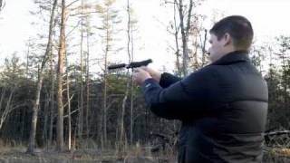 Ruger SR22 22lr SILENCED pistol test custom threaded by rockinguns [upl. by Herries203]