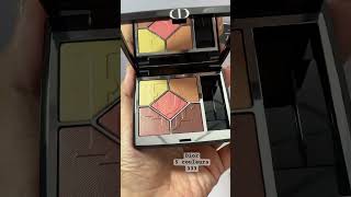 Diorshow 5 coulers 333 Coral Flame dior eyeshadow [upl. by Hirza]