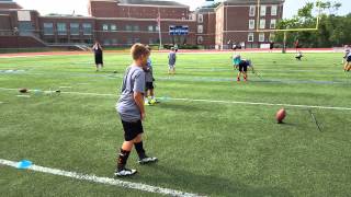 11 Year Old Kicker 37 Yard Field Goal [upl. by Womack]