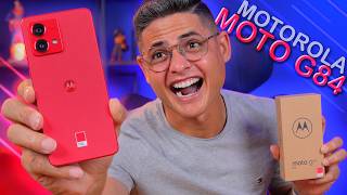 CHEGOU Moto G84 o LINDÃO da Motorola Será um bom SMARTPHONE Unboxing e Impressões [upl. by Garik]