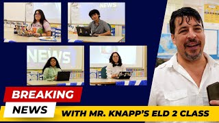 From Classroom to Newsroom ELD 2 Students Present Breaking News  The Marlborough Way [upl. by Julio]