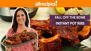 How to Make FallofftheBone Instant Pot Ribs  Get Cookin  Allrecipes [upl. by Akcemat902]