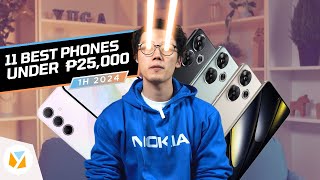 11 BEST Phones UNDER PHP 25K 1H 2024 [upl. by Dachia]