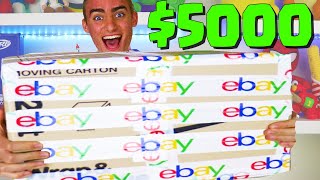 5000 EBAY MYSTERY BOX VS GIANT FAN MAIL BOX [upl. by Riccio]