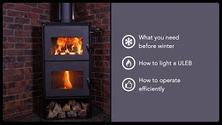 How to use an ultralow emission wood burner [upl. by Barrington]