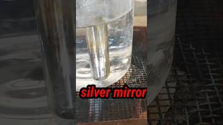 Silver Mirror Test viralshort viral chemistry ytshorts shorts shortfeed [upl. by Dranel115]