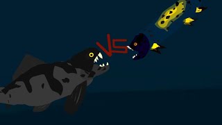 Dunkleosteus vs Xiphactinus [upl. by Sihunn]