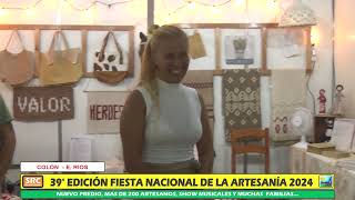 39 EDICION FIESTA NACIONAL DE LA ARTESANIA 2024 COLON ENTRE RIOS parte 5 [upl. by Ylam]