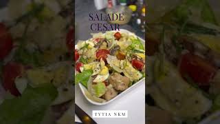 Salade cesar façon Mc Do pour repas Ensoleillé [upl. by Yelsnik]