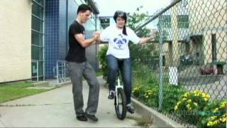 How to Ride a Unicycle Basics [upl. by Einahpets]