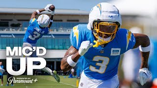 Micd Up Derwin James At 2024 Training Camp  LA Chargers [upl. by Yevol190]