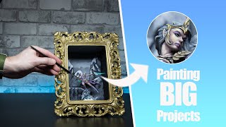 Frame Your MINIS  Create Framed Miniature ART [upl. by Koosis497]