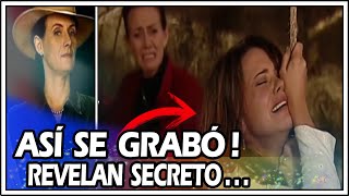 Así se grabó la escena de castigo de Gabriela Elizondo a Sarita en Pasión de Gavilanes Confesiones [upl. by Demeyer]