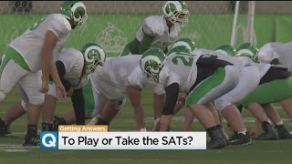 High School Football Championship SATs Collide For Students [upl. by Bang]