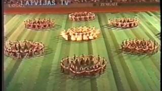 Alku Deja Saules Josta Latvijas Dziesmu Svetki 1990 [upl. by Guise]