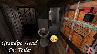 Granny Recaptured PC  Grandpa Head On Toilet  The Secret Base On Grannys House UPDATED [upl. by Anileva605]