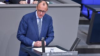 Merzrede am 18012024 im Deutschen Bundestag [upl. by Howlyn]