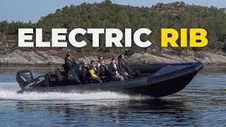 Explore Norways Fjords on the Electric Raven RIB  Powered by Evoy 300 hp outboard [upl. by Yentiw]