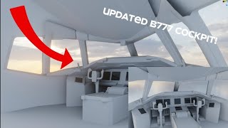 UPDATED B777 COCKPIT Project Flight [upl. by Dove337]